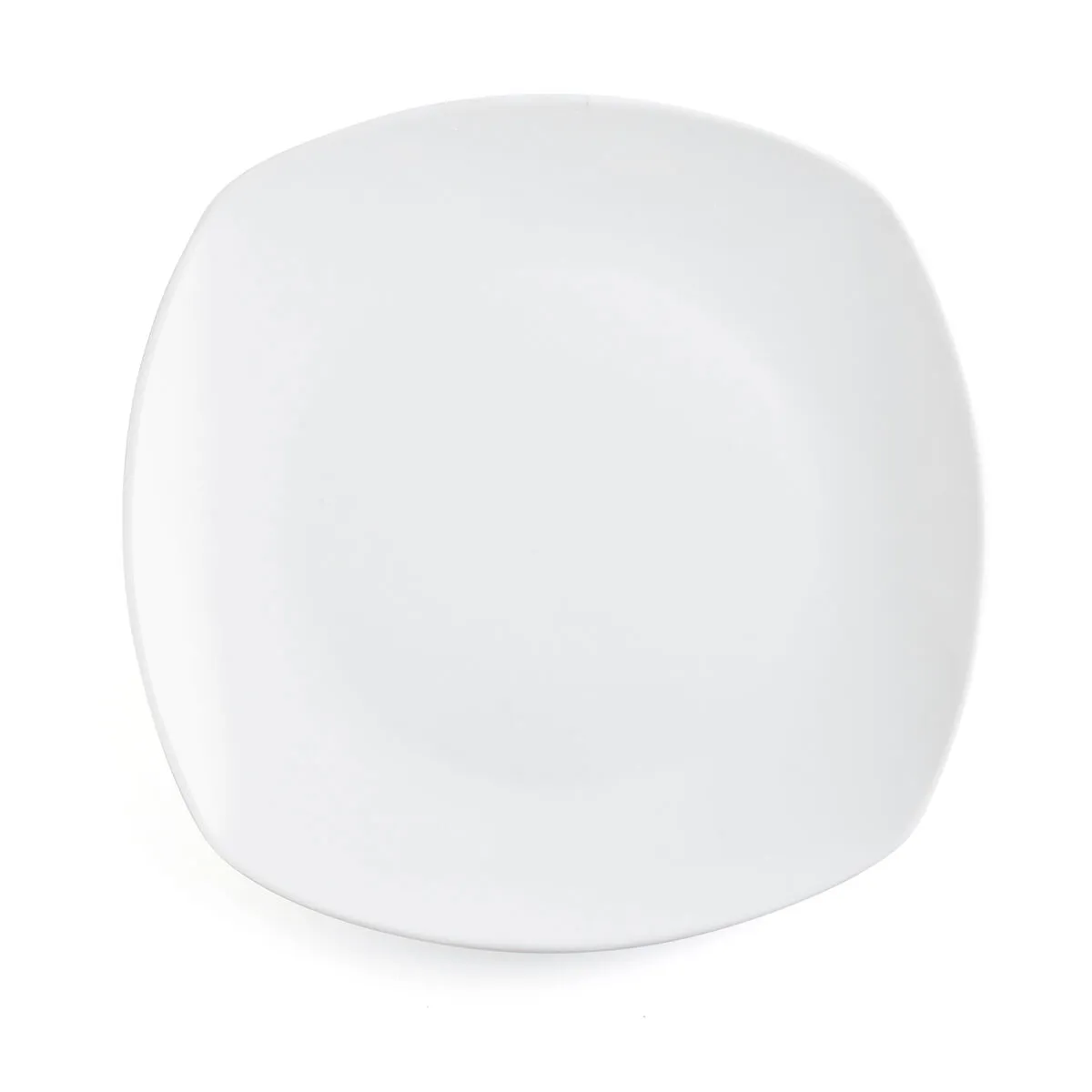 Piatto da pranzo Quid Novo Vinci Bianco Ceramica Ø 26,6 cm 26,6 cm (6 Unità) (Pack 6x)