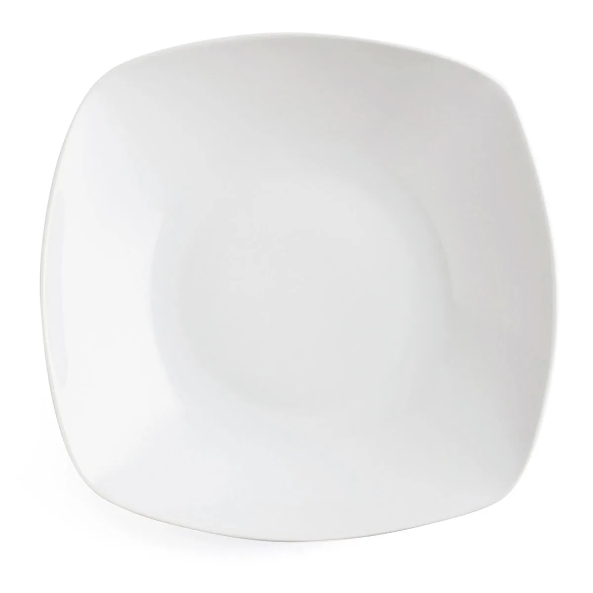 Piatto Fondo Quid Novo Vinci Ceramica Bianco (20,5 cm) (Pack 6x)