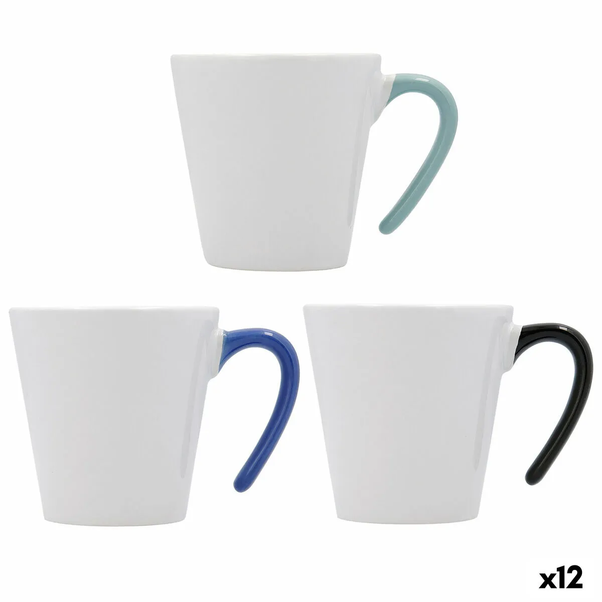 Tazza Quid Vita Ceramica 250 ml (12 Unità)