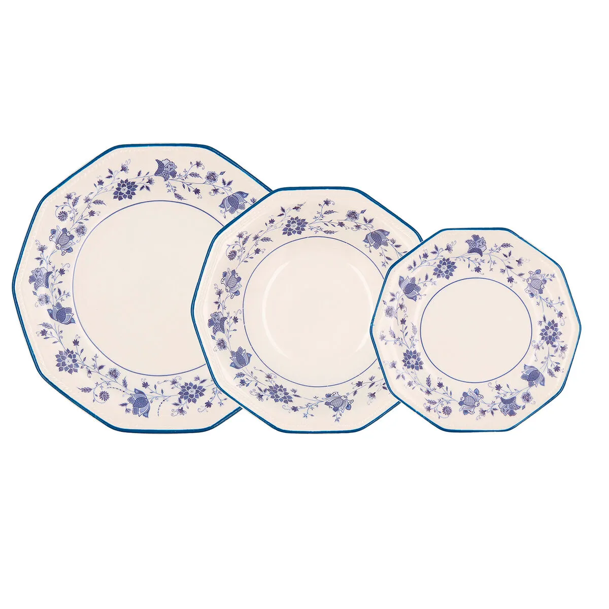 Set di Stoviglie Queen´s By Churchill Lorie Ceramica servizio di piatti 18 Pezzi