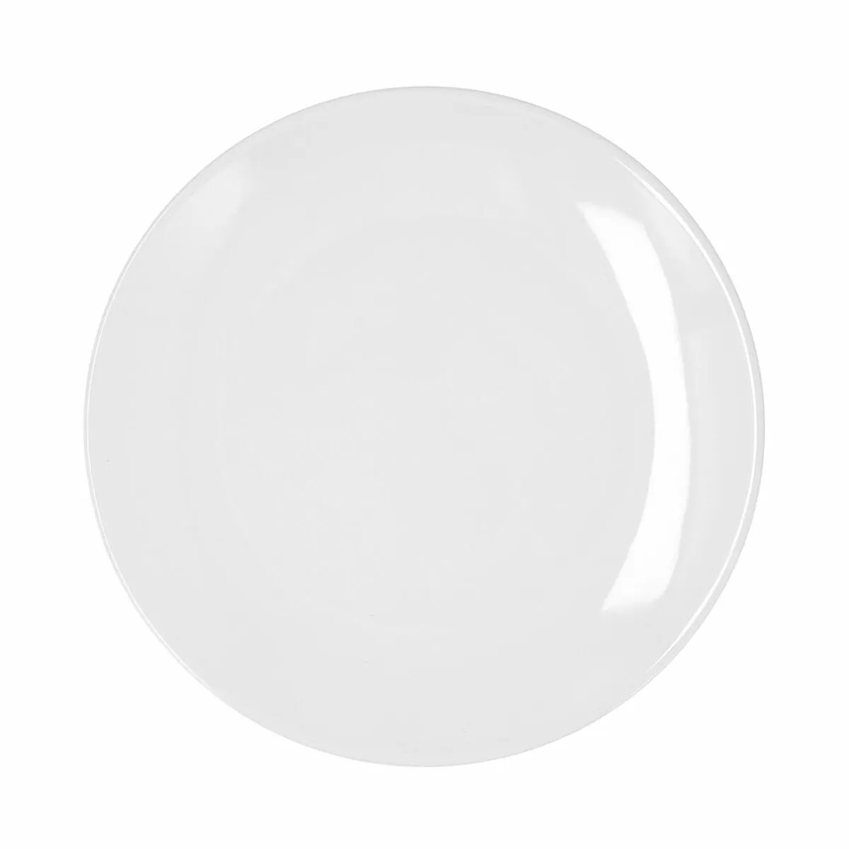 Piatto da pranzo Bidasoa Glacial Coupe Bianco Ceramica Ø 27 cm 27 cm (4 Unità) (Pack 4x)