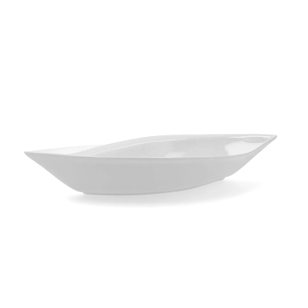 Teglia da Cucina Quid Gastro Ceramica Bianco (31 x 14,5 x 5,5 cm) (Pack 6x)