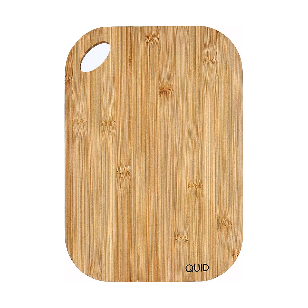 Tagliere da Cucina di Bambù Quid Azzurro Legno (33 x 23 x 1,5 cm)