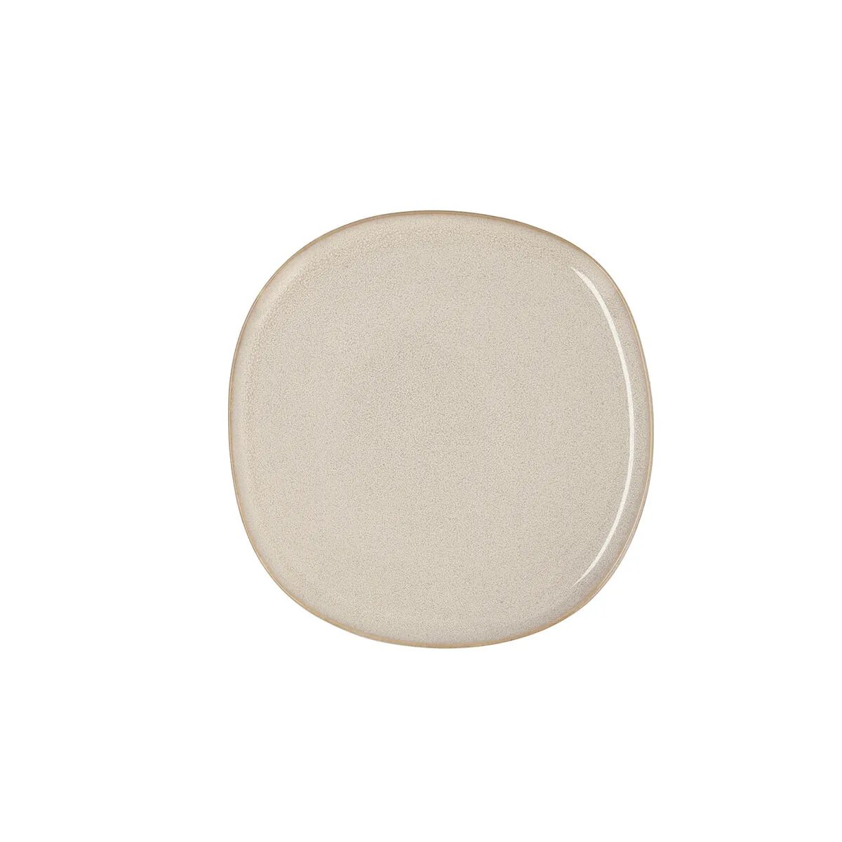 Piatto da pranzo Bidasoa Ikonic Bianco Ceramica 20,2 x 19,7 cm (6 Unità) (Pack 6x)