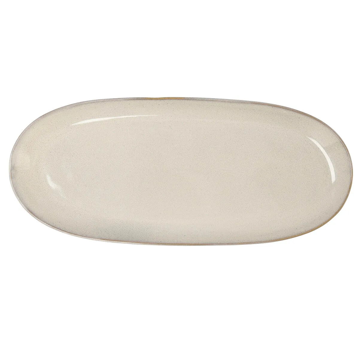 Teglia da Cucina Bidasoa Ikonic Bianco Ceramica (36 x 16 cm) (Pack 2x)