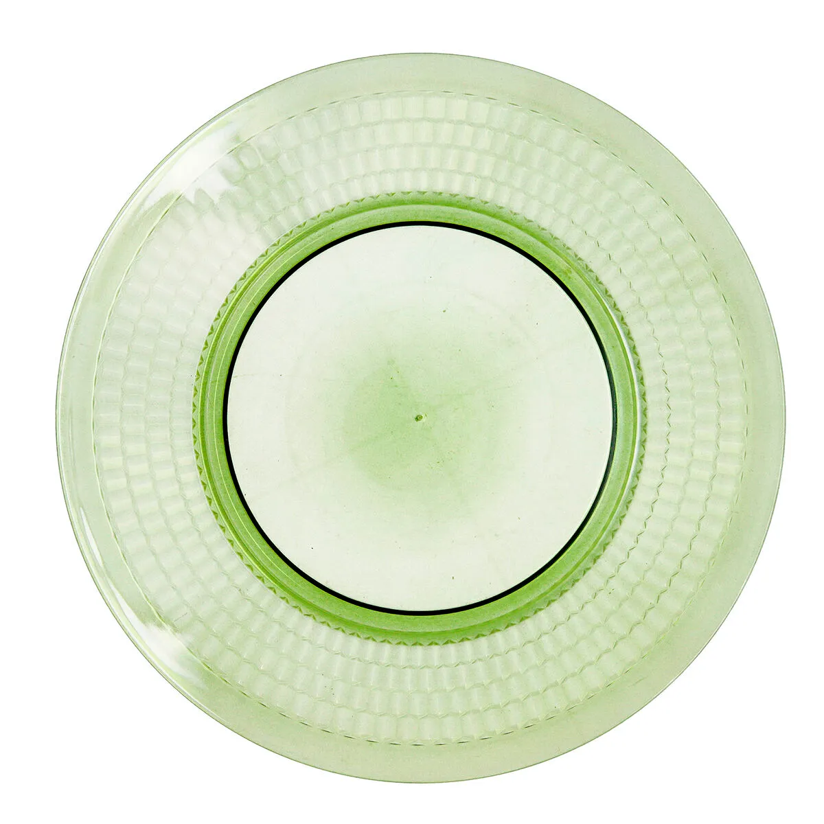 Piatto da pranzo Quid Viba Verde Plastica Ø 27 cm 27 cm (12 Unità) (Pack 12x)