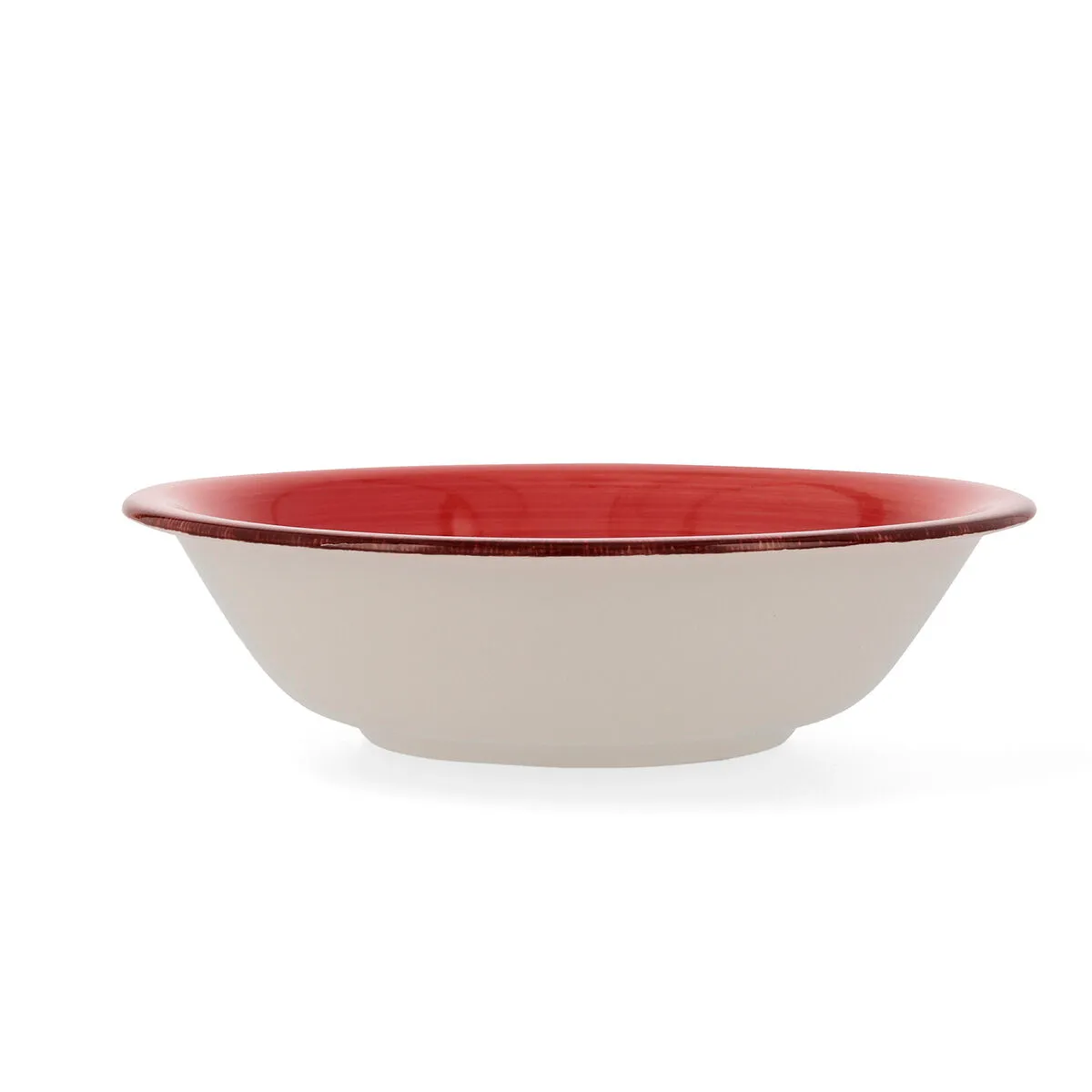 Insalatiera Quid Vita Ceramica Rosso (23 cm) (Pack 6x)