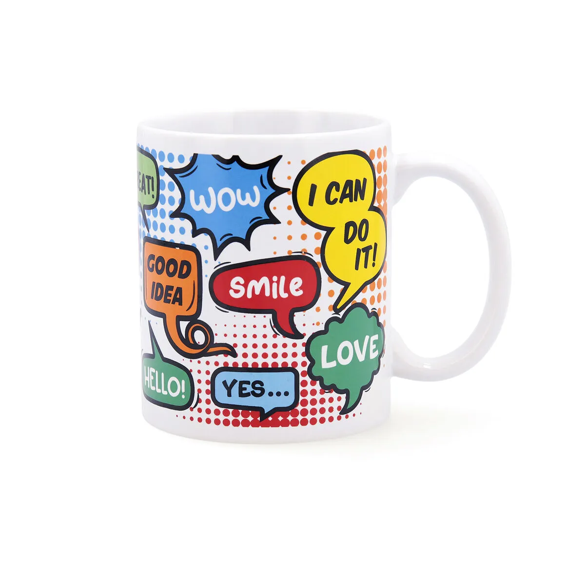 Tazza Quid Comic Multicolore Ceramica 330 ml