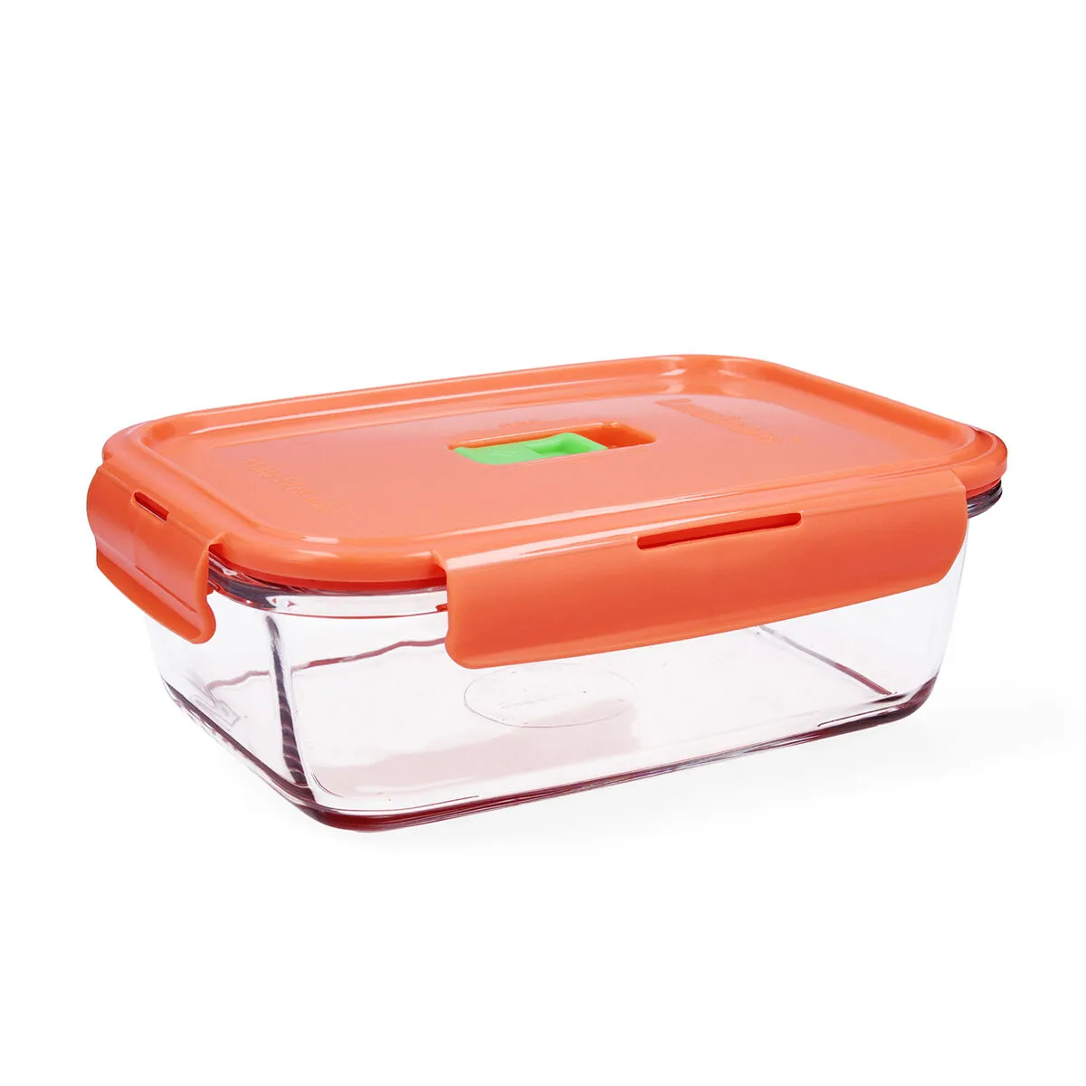 Porta pranzo Ermetico Luminarc Pure Box Holy Rettangolare Arancio Vetro 1,22 L