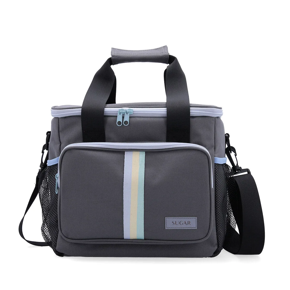 Borsa Termica Quid Sugar Portamerenda 15 L 28 x 22 x 26 cm Grigio