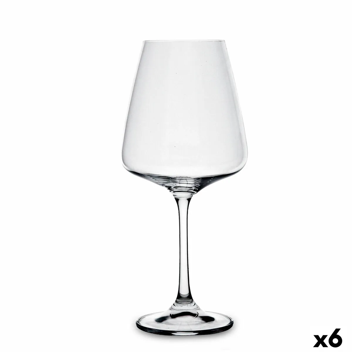 Calice per vino Bohemia Crystal Loira Trasparente Vetro 450 ml (6 Unità)