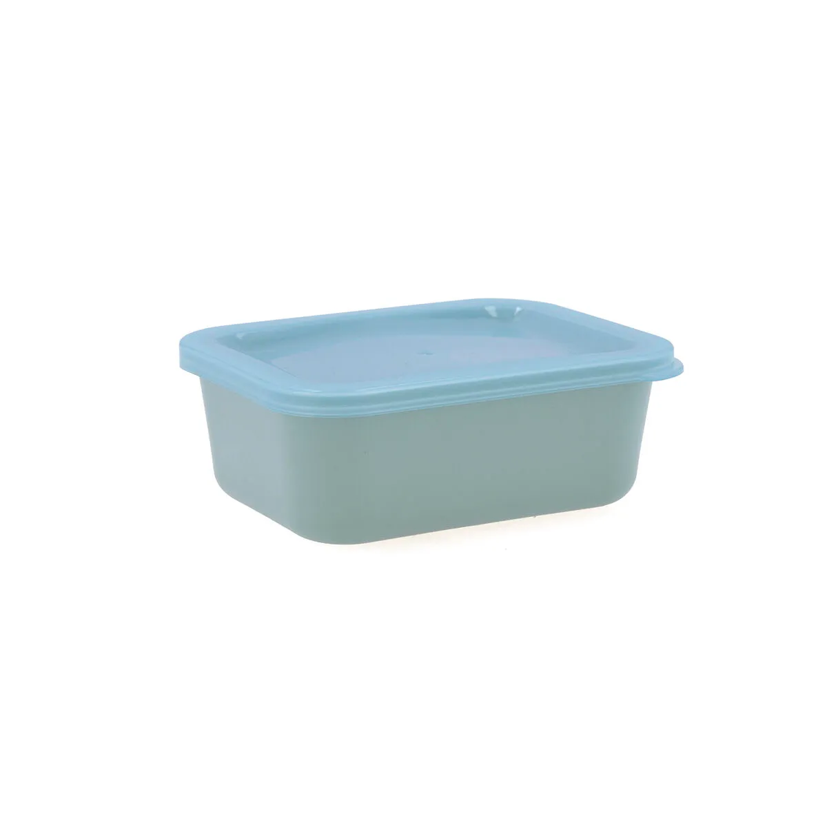 Portapranzo Rettangolare con Coperchio Quid Inspira 380 ml Verde Plastica