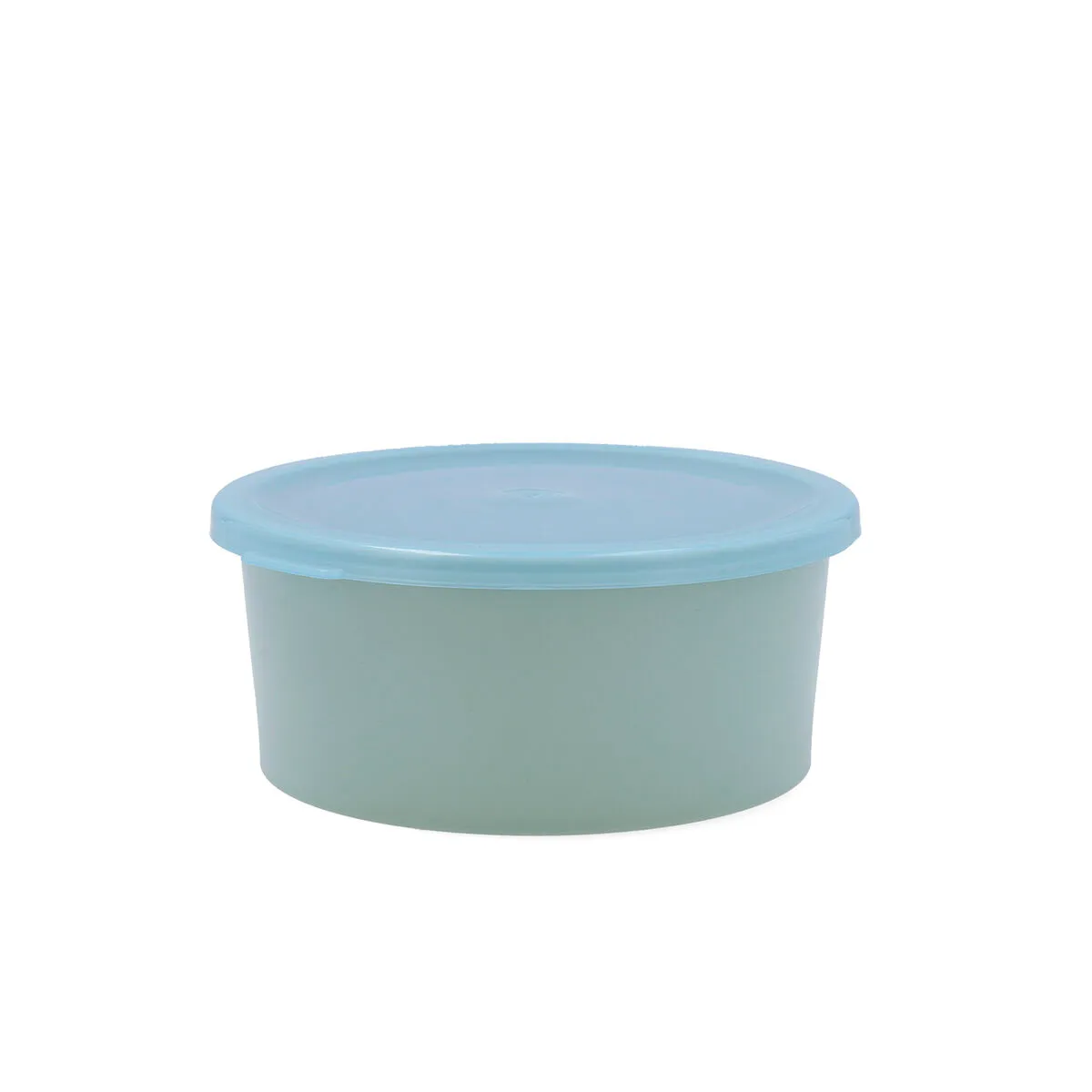 Porta Pranzo Rotondo con Coperchio Quid Inspira 760 ml Verde Plastica