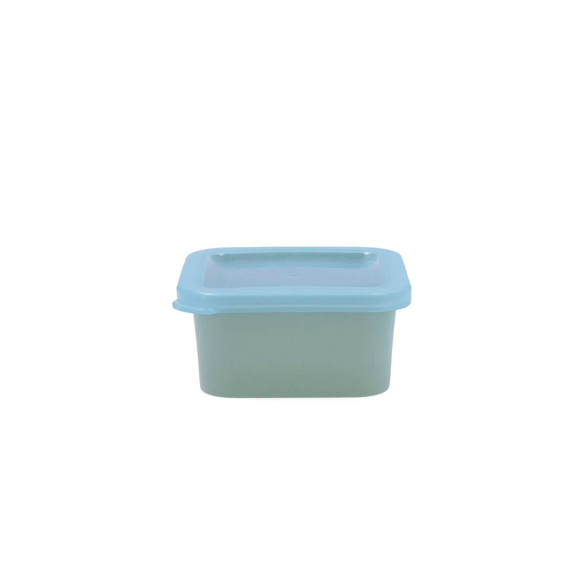 Porta Pranzo Quadrato con Coperchio Quid Inspira 200 ml Verde Plastica