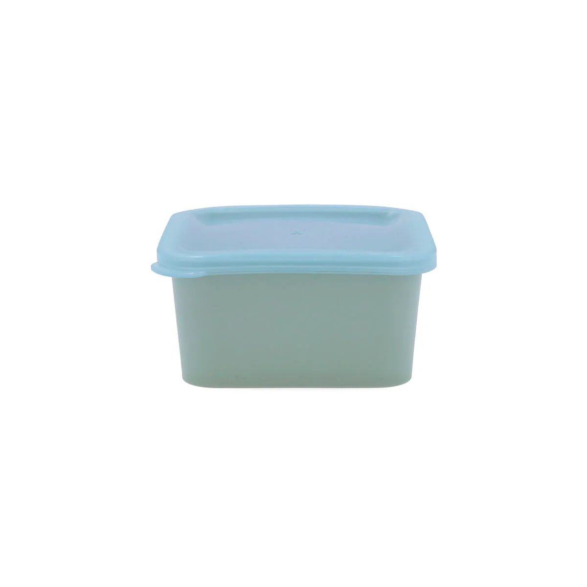 Porta Pranzo Quadrato con Coperchio Quid Inspira 430 ml Azzurro Plastica