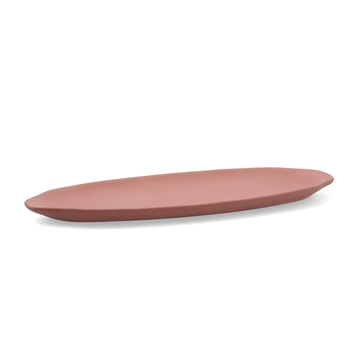 Vassoio per aperitivi Quid Mineral Gres Terracotta Ceramica 13 x 30,5 cm