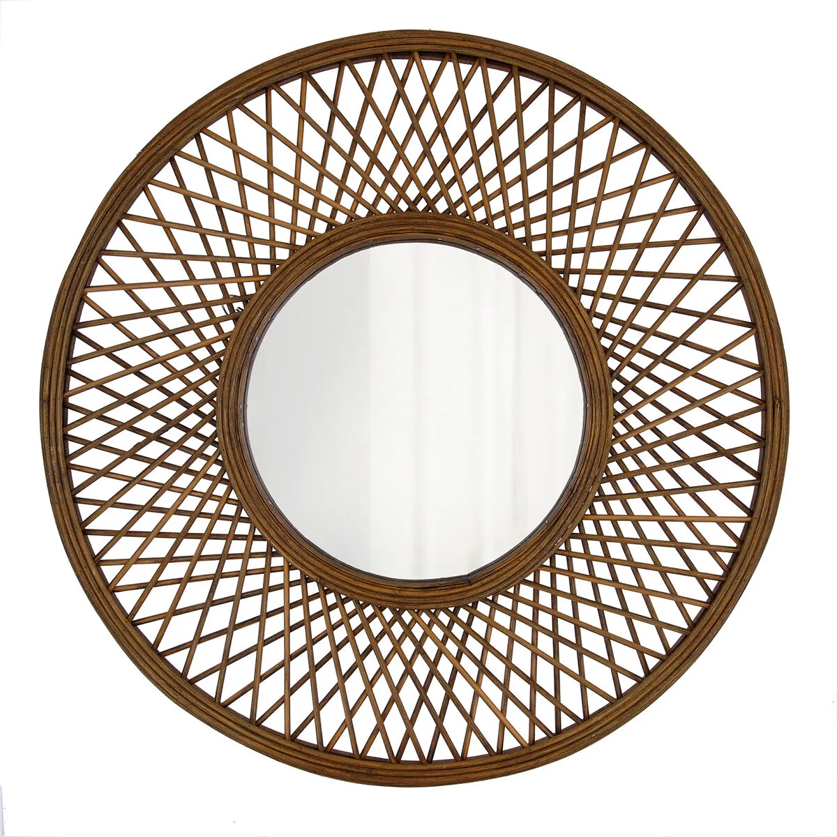 Specchio da parete Vinthera Moa Rattan 59 cm