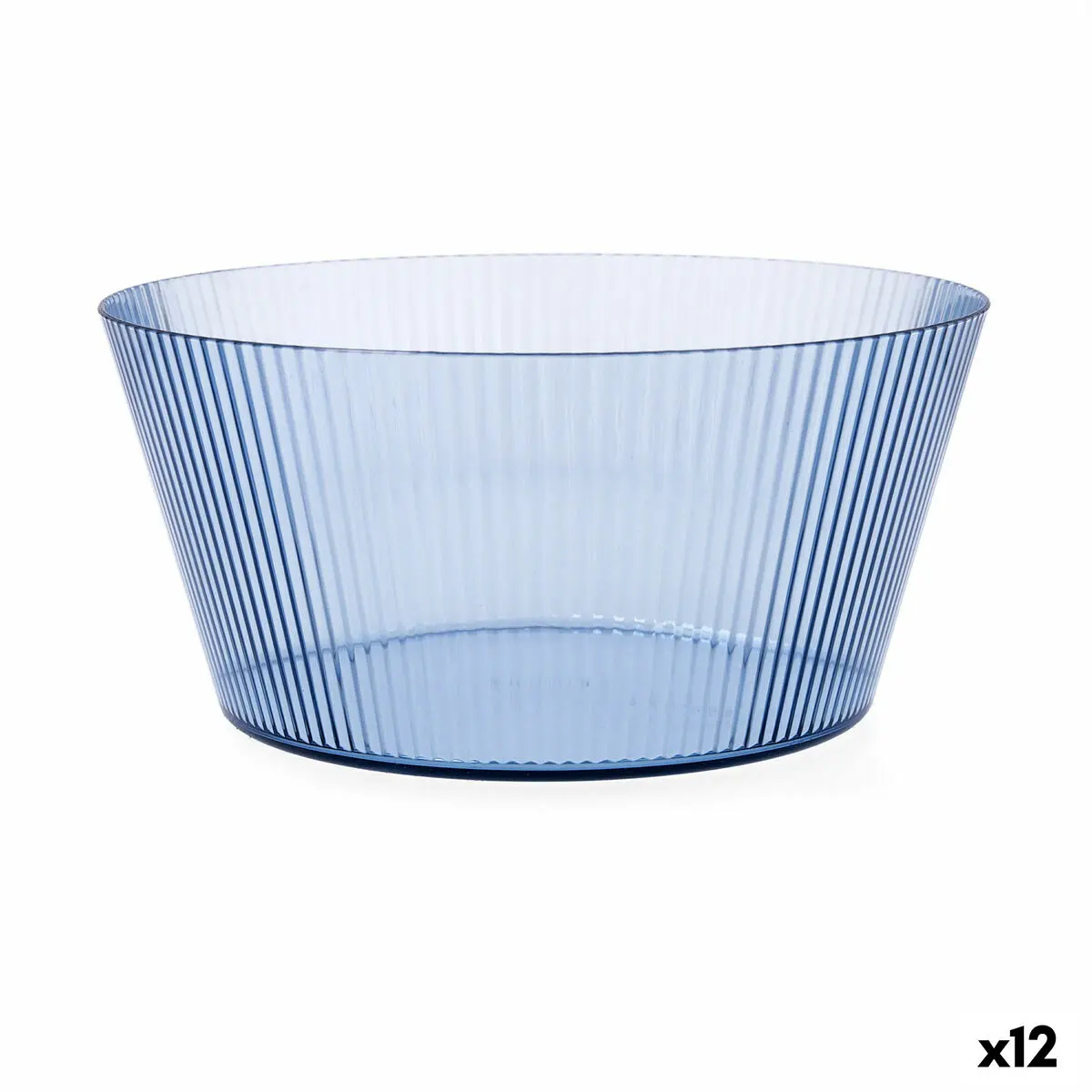 Insalatiera Quid Sunset Azzurro Plastica 25 cm (12 Unità)