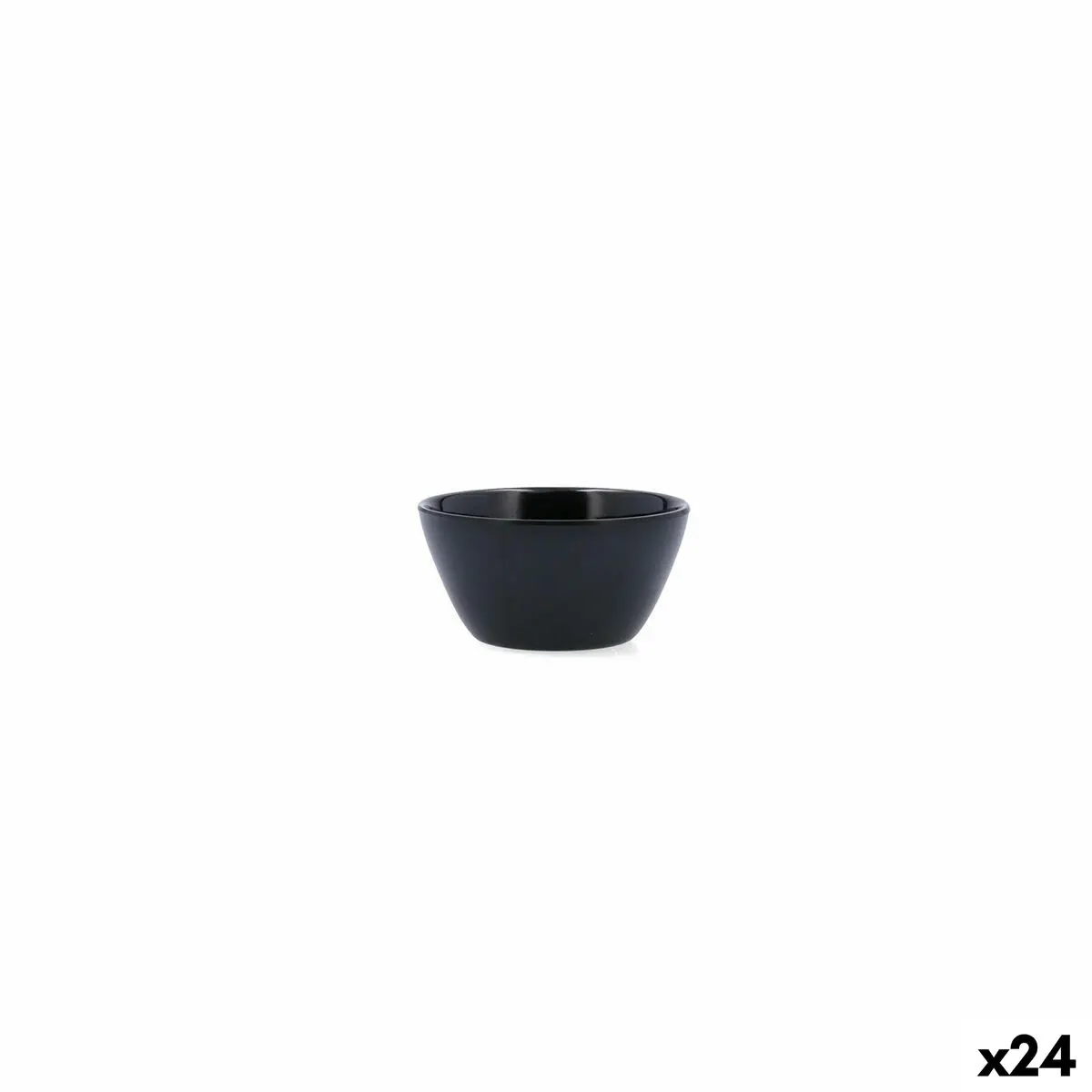 Ciotola per Aperitivi Quid Select Basic Nero Melammina 13 cm (24 Unità)