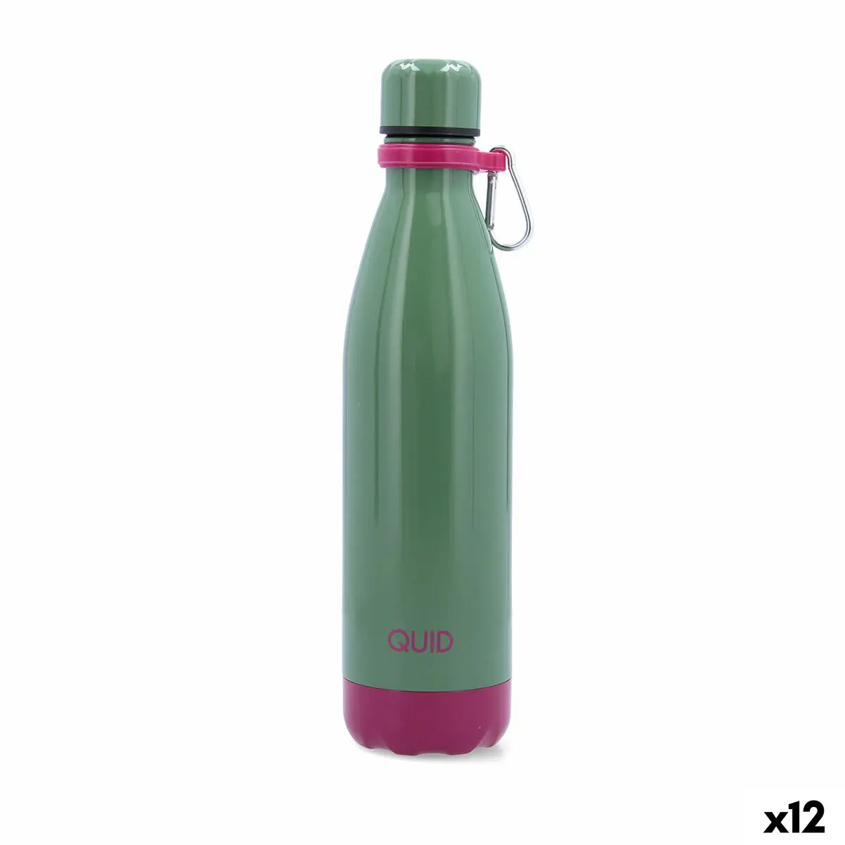 Bottiglia Térmica Quid Sarao Verde 750 ml (12 Unità)