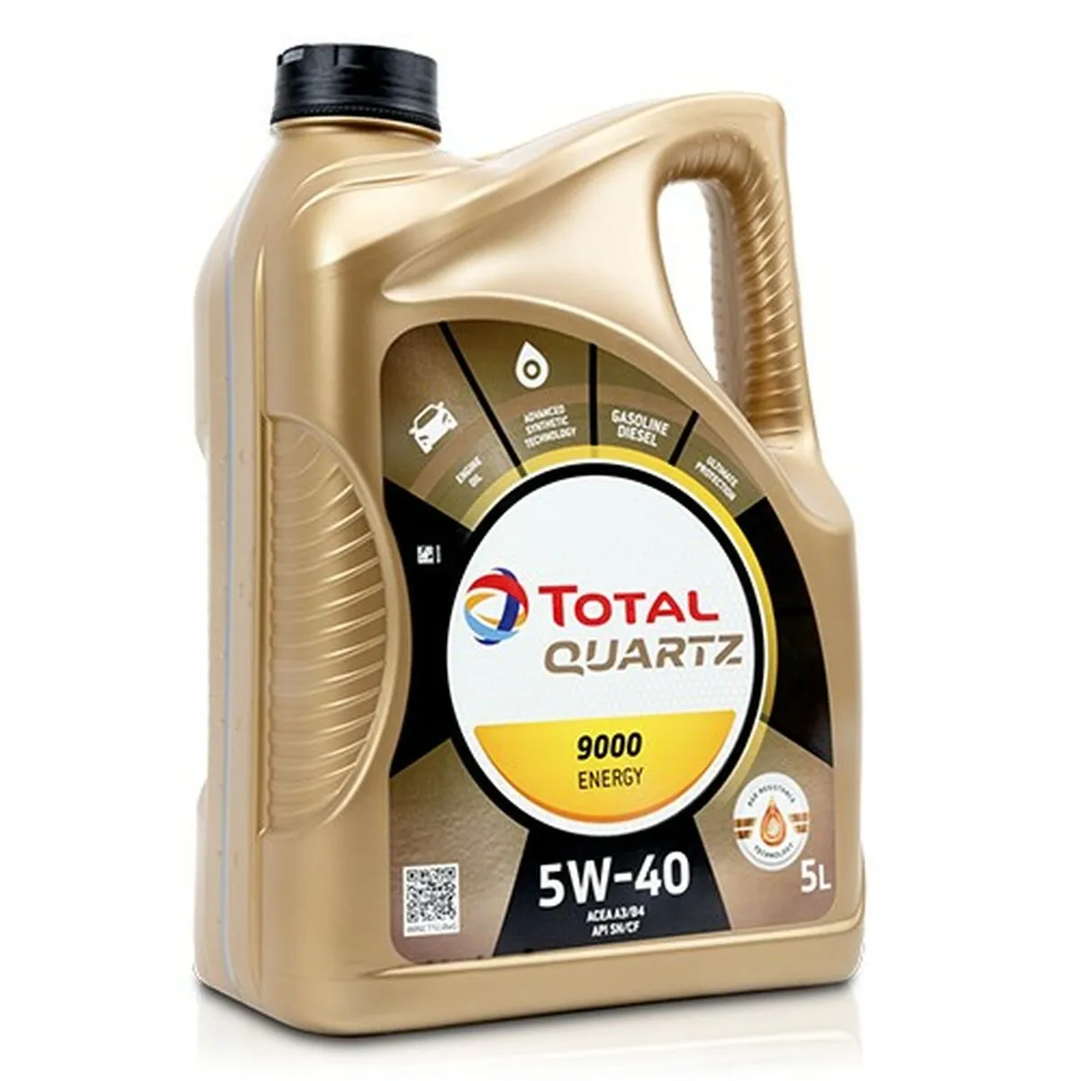 Olio per Motore Auto Totalenergies 9000 ENERGY 5W40 5 L