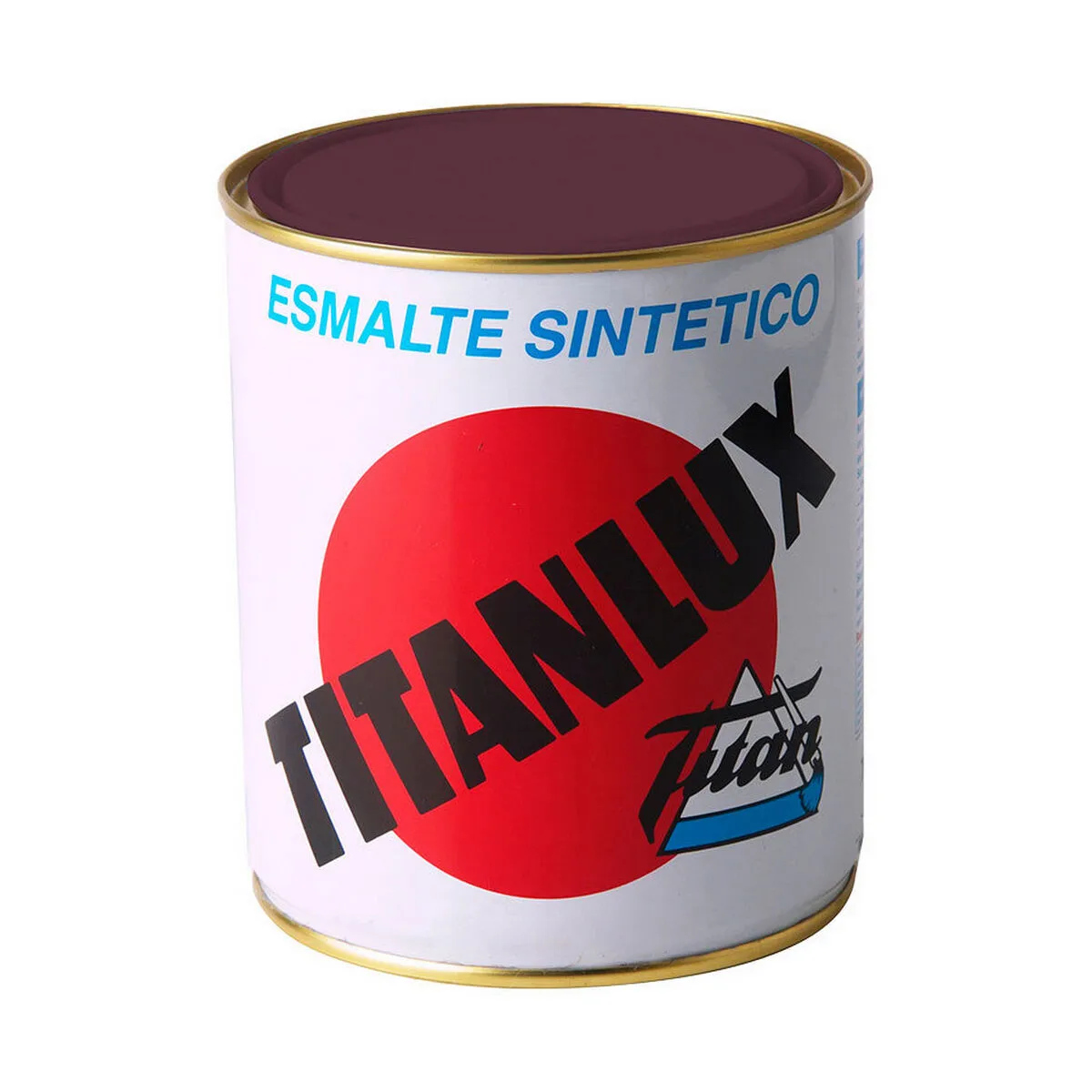 Vernice Titan 001054734 750 ml Smalto per finiture Marrone Luminoso