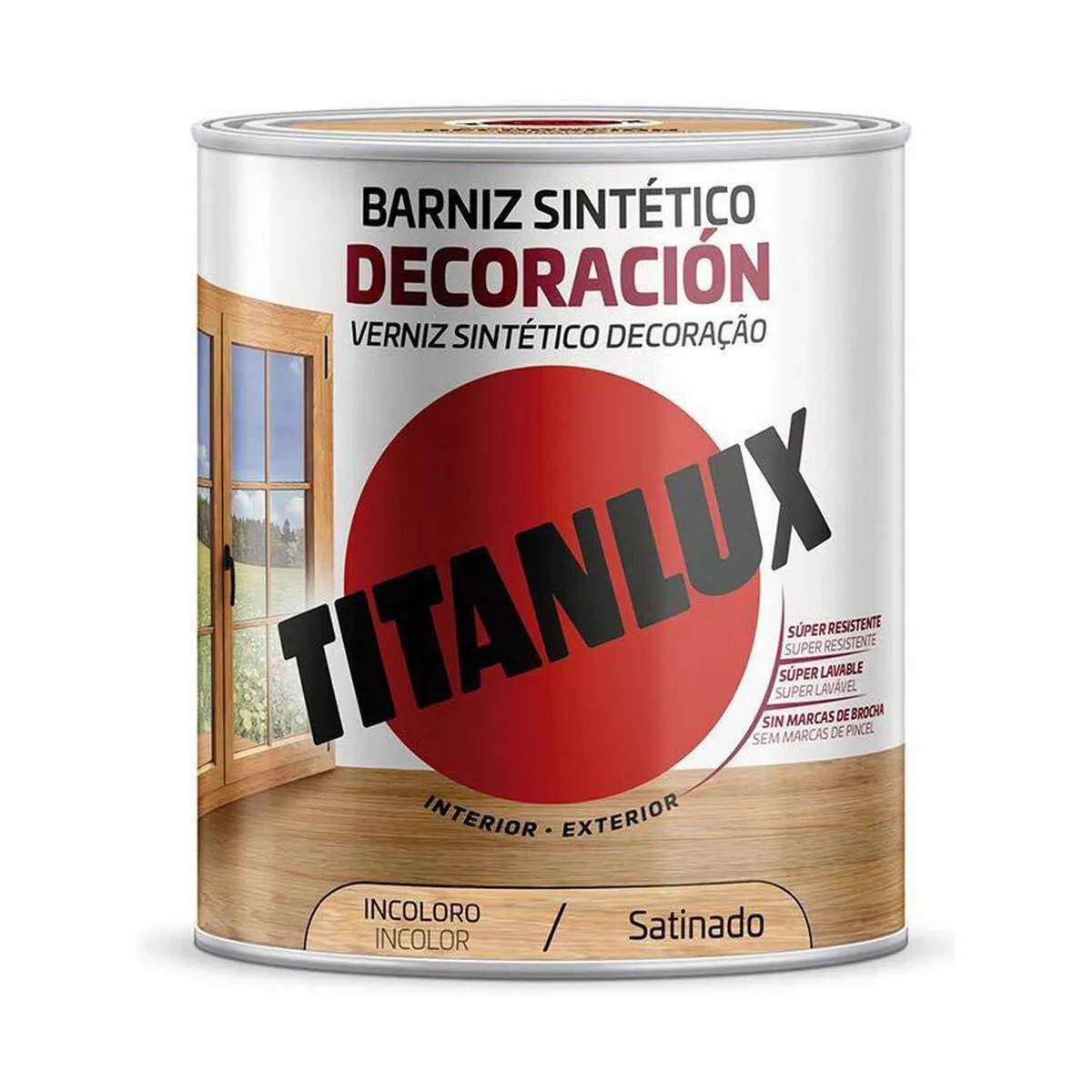 Vernice Titanlux M11100414 Mogano Raso 250 ml