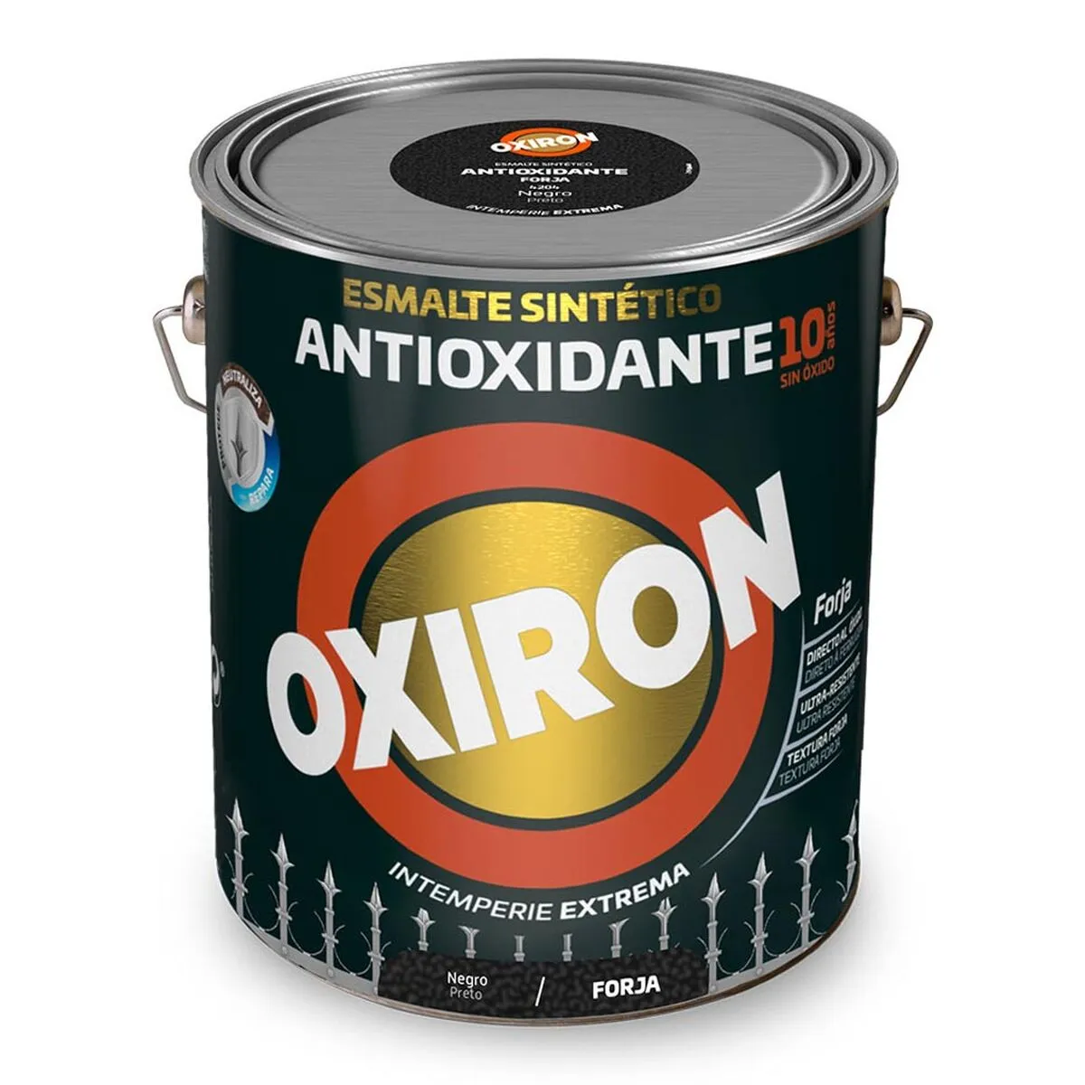 Smalto sintetico Oxiron Titan 5809028 Nero Antiossidante