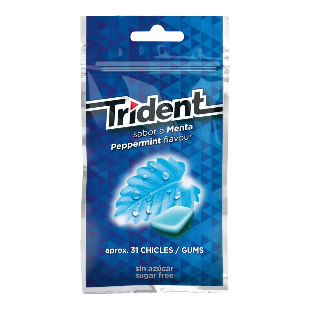 Chewing Gum Trident Menta (30 uds)