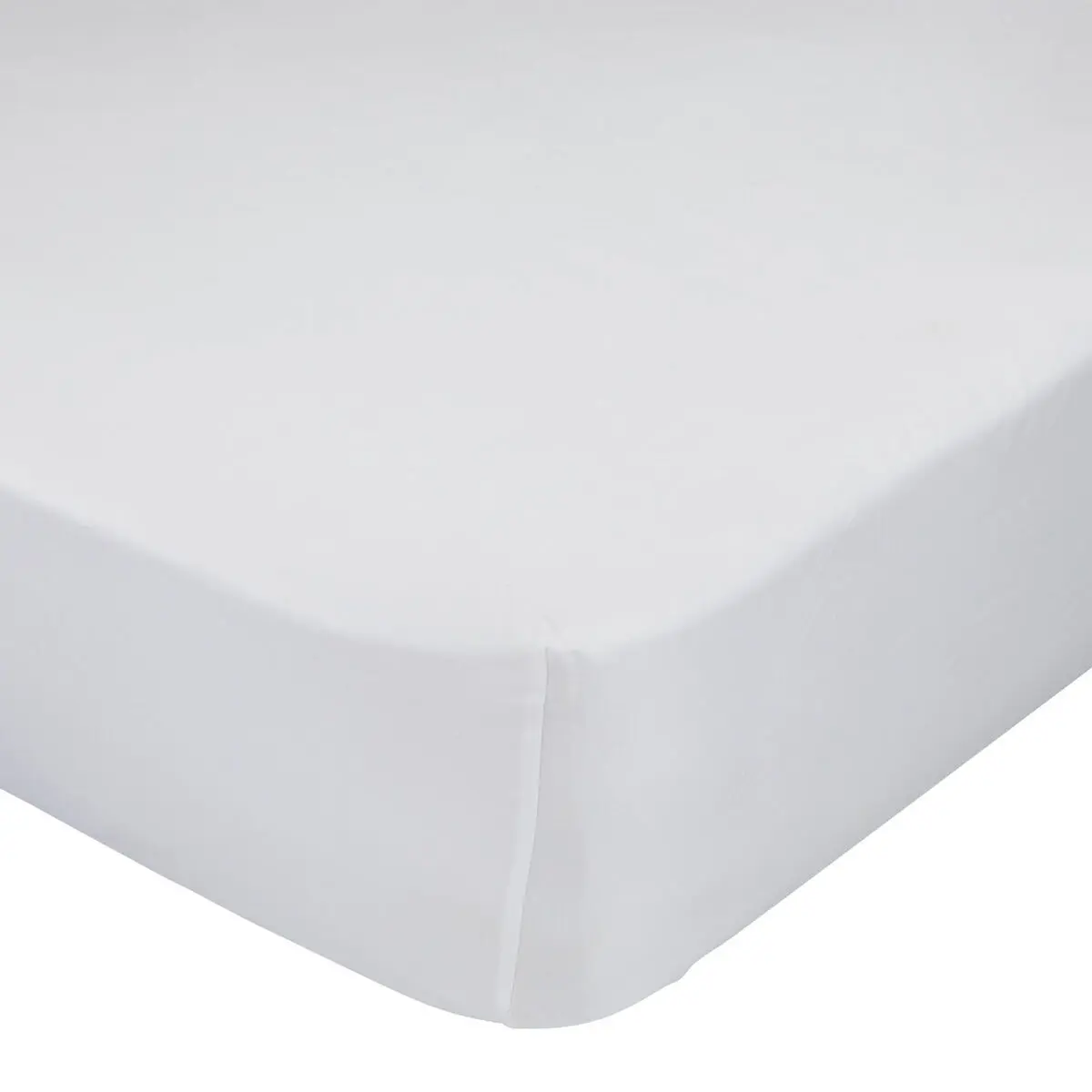 Lenzuolo con angoli HappyFriday BASIC Bianco 180 x 200 x 32 cm