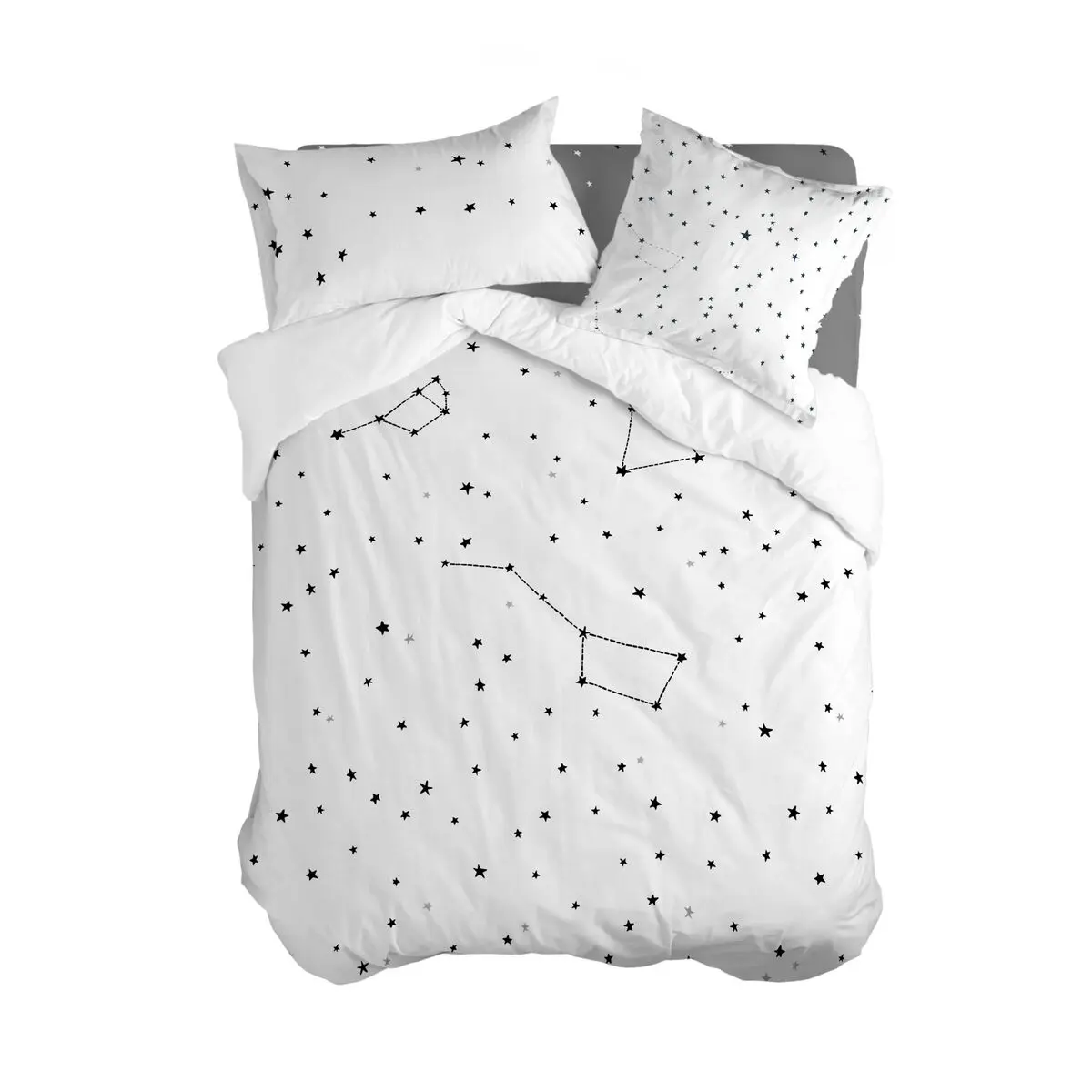 Copripiumino HappyFriday Blanc Constellation Multicolore 200 x 200 cm