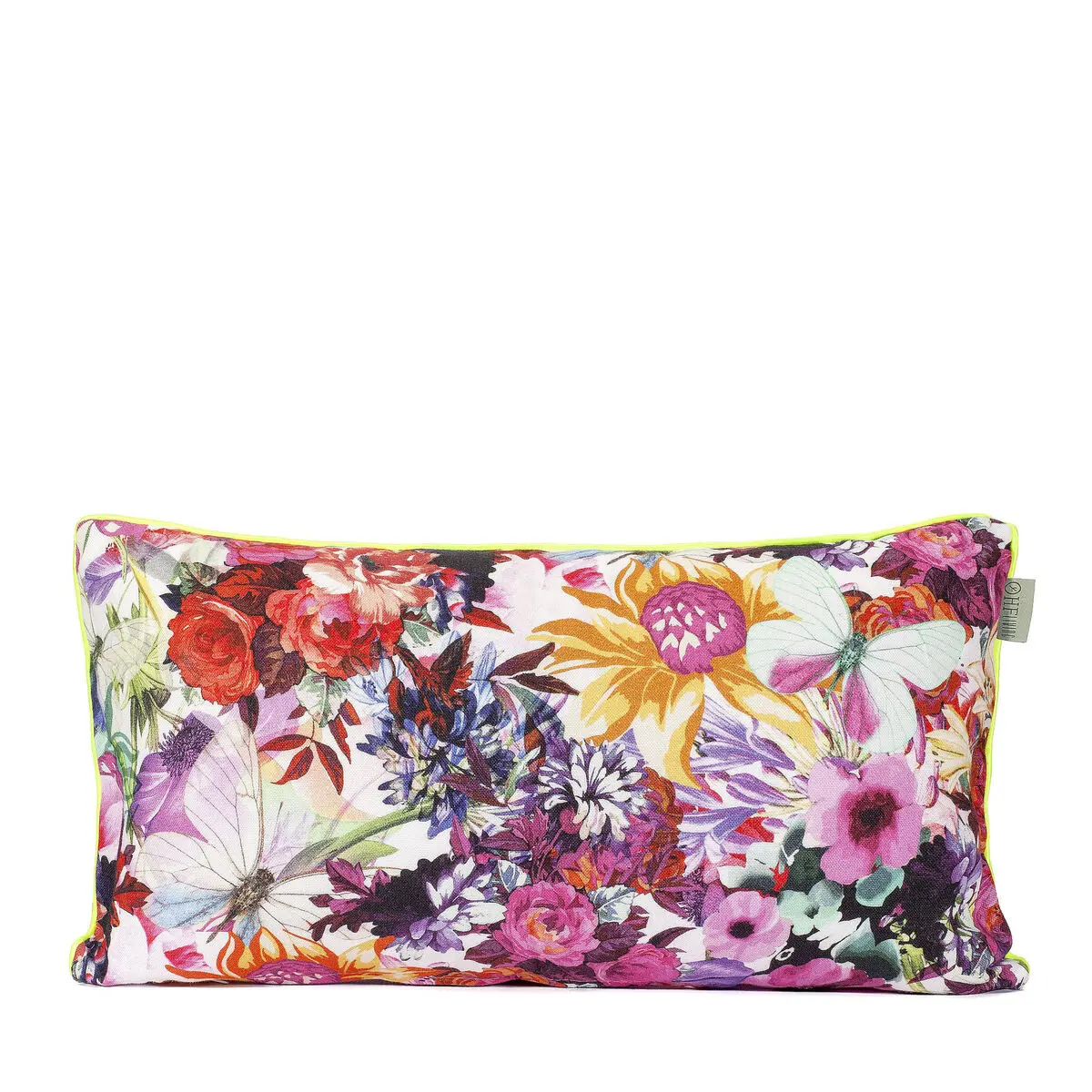 Fodera per cuscino HappyFriday HF Living Flowery Multicolore 50 x 30 cm