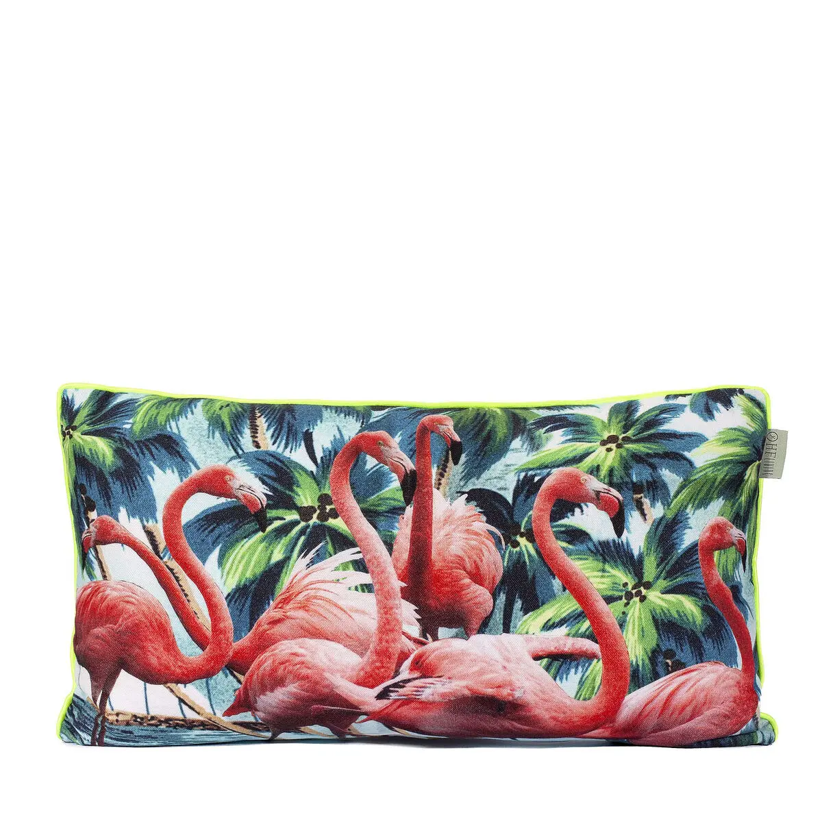 Fodera per cuscino HappyFriday HF Living Flamingos Multicolore 50 x 30 cm