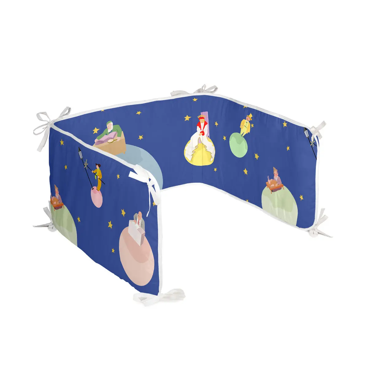 Paracolpi per culla HappyFriday LE PETIT PRINCE Multicolore 210 x 40 cm