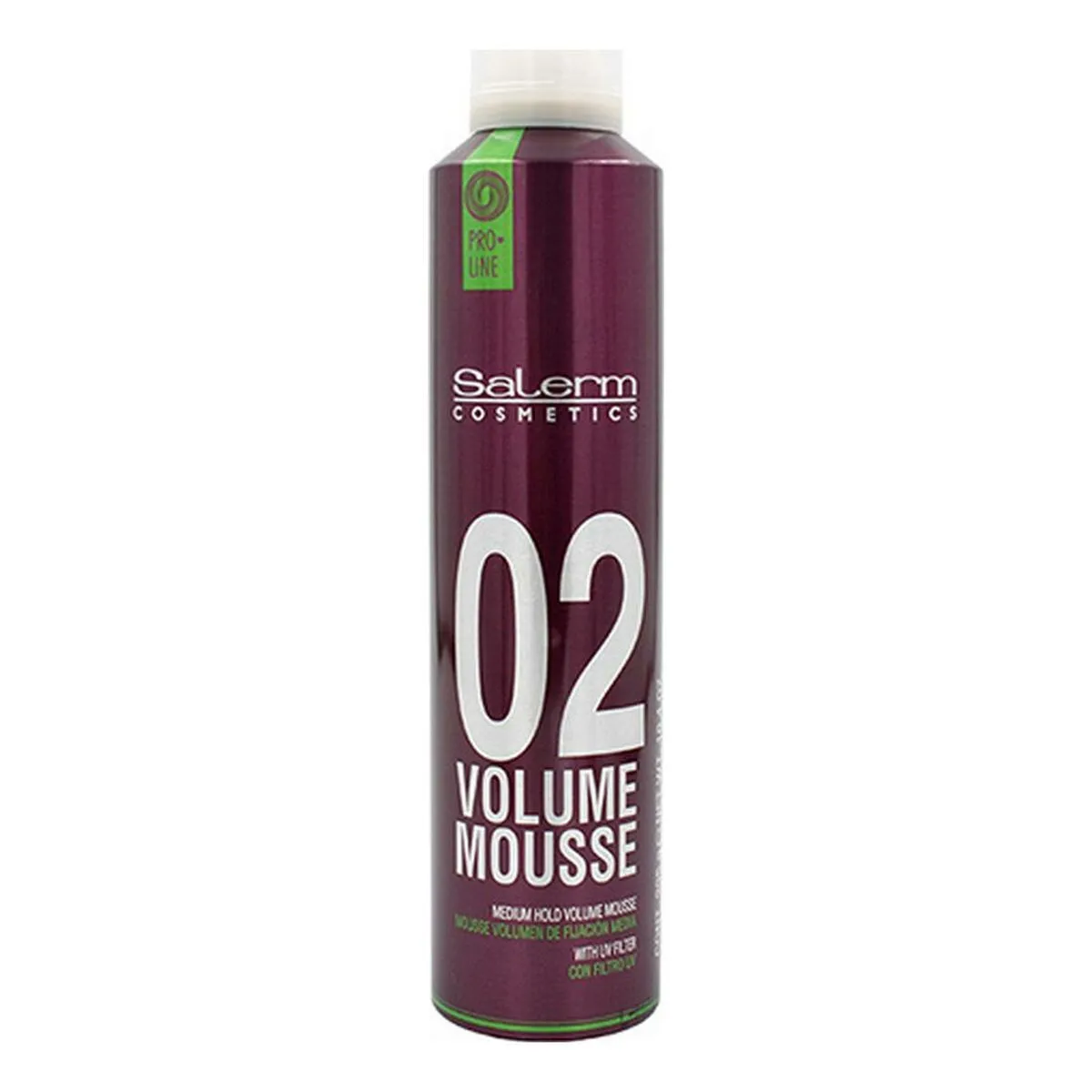 Tintura Permanente Proline 02 Volumen Mousse Salerm 8420282038706 (300 ml)