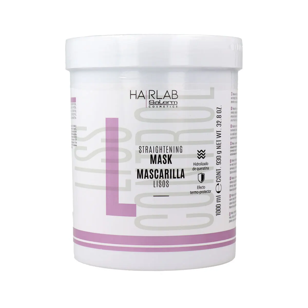 Maschera per Capelli Salerm Hair Lab 1 L Capelli lisci