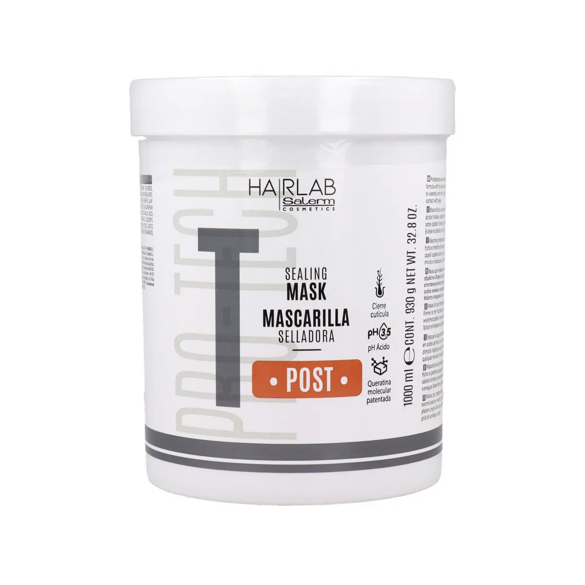 Maschera per Capelli Salerm Hairlab 1 L