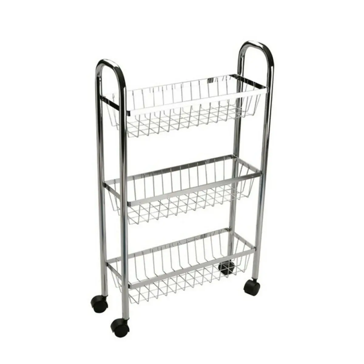 Carrello da Cucina Versa Metallo (16 x 76,5 x 47 cm) (16 x 76 x 47 cm)