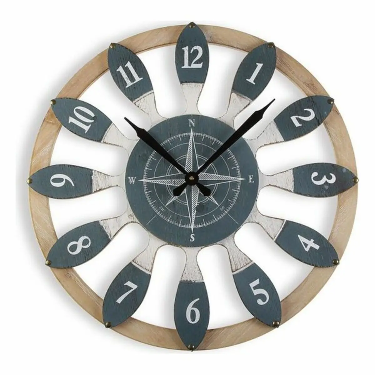 Orologio da Parete Versa BIG-S3404163 Legno MDF (60 x 4,5 x 60 cm)