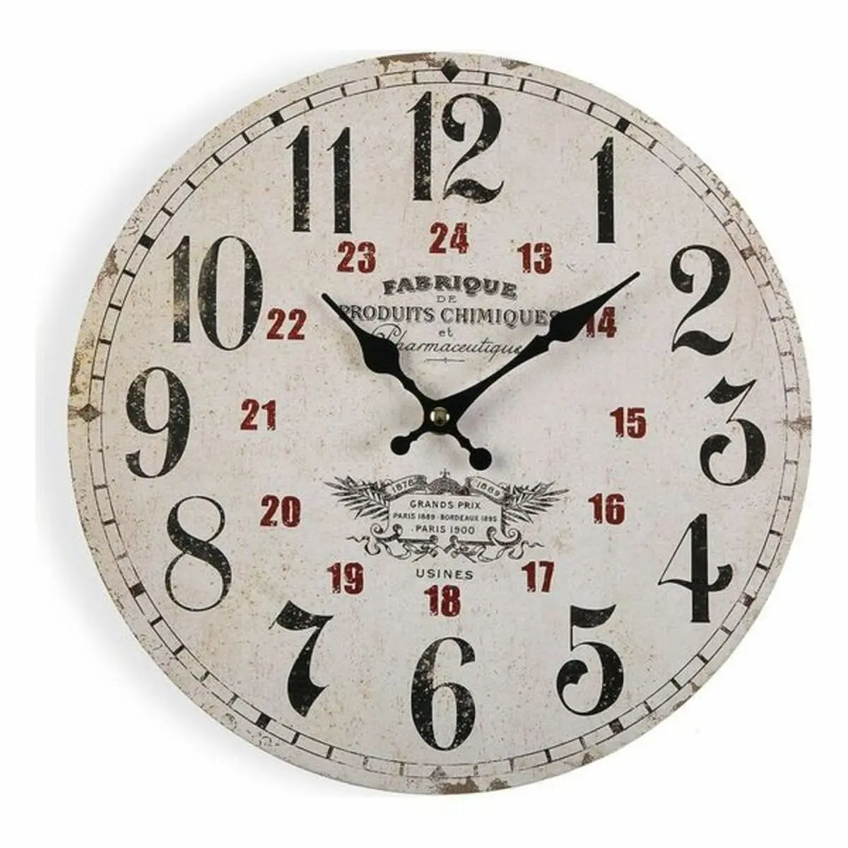 Orologio da Parete Versa Pharmautique Legno (4 x 30 x 30 cm)