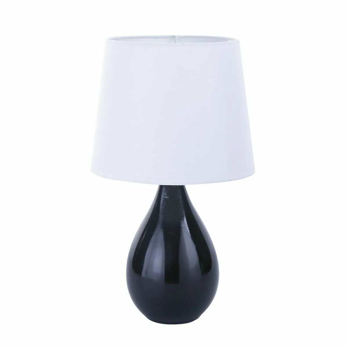 Lampada da tavolo Versa Camy Nero Ceramica (20 x 35 x 20 cm)