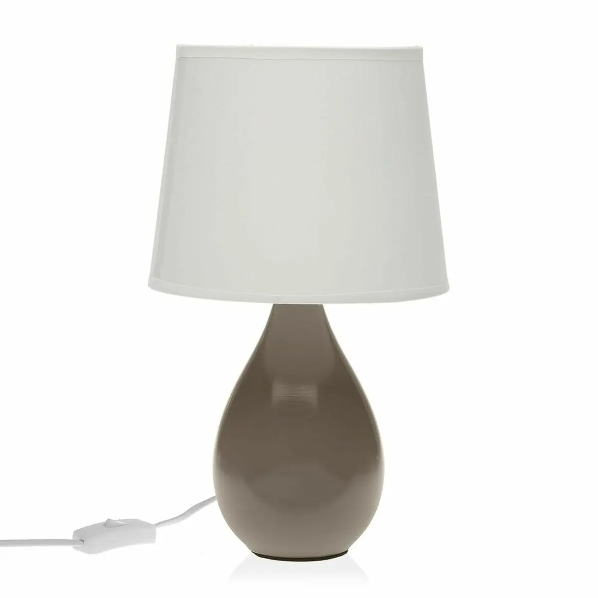 Lampada da tavolo Versa Cozy Beige Ceramica (20 x 35 x 20 cm)