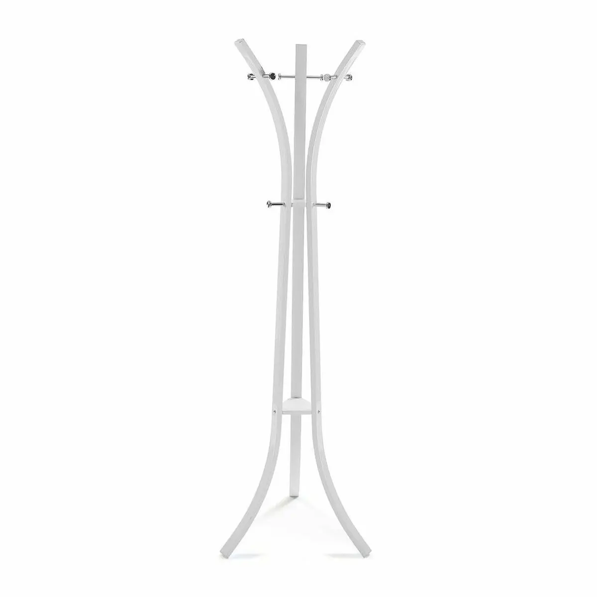 Appendiabiti Versa Bianco Metallo (58 x 175 x 58 cm)