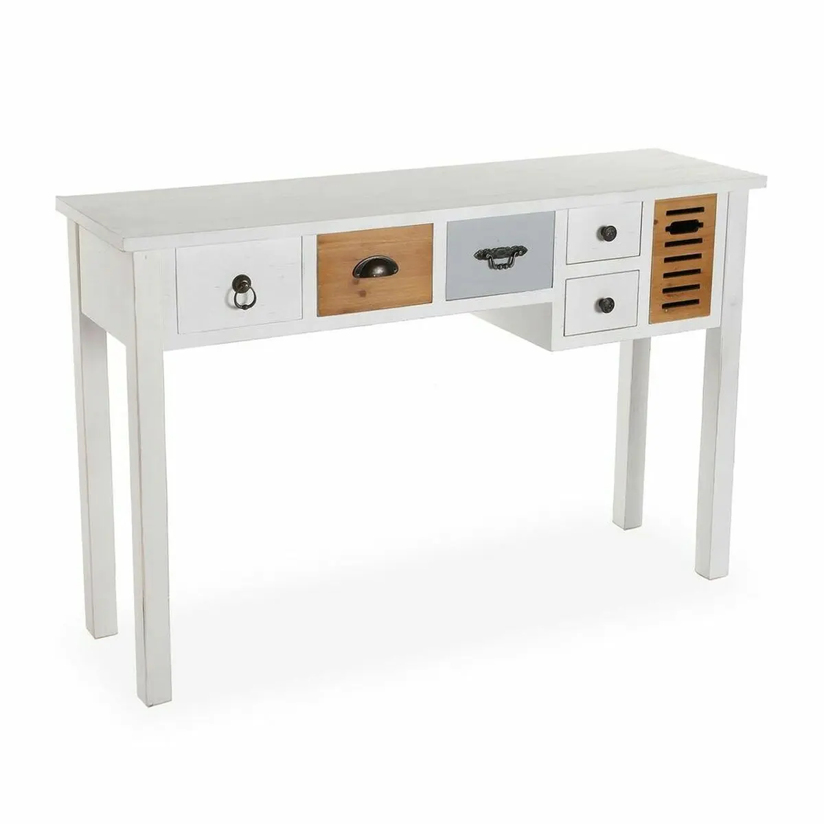 Ingresso con  Cassetti Versa Areti Bianco Legno (34,5 x 70 x 48 cm)