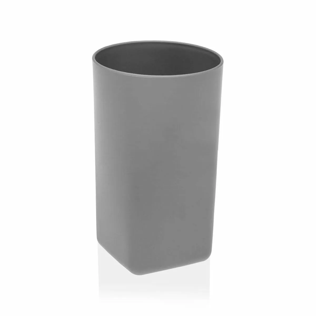 Portaspazzolini da Denti Versa Kenai Grigio polipropilene (7,2 x 11,9 x 7,2 cm)