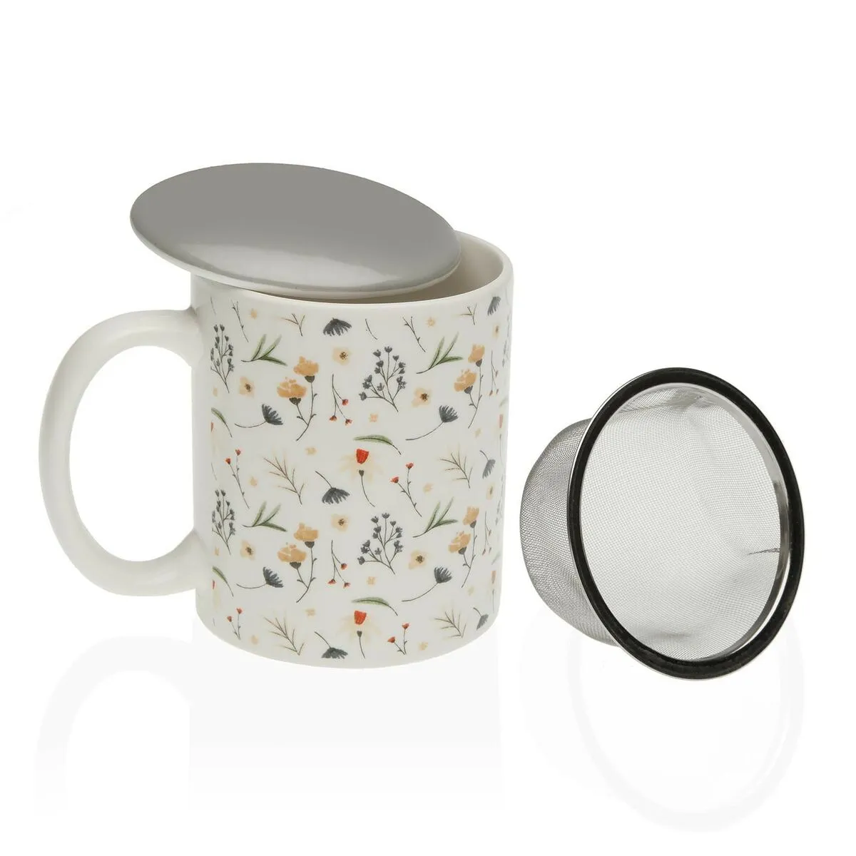 Tazza con Filtro per Infusioni Versa Lili Gres