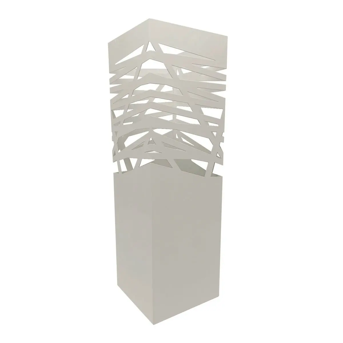 Portaombrelli Versa Rulo Bianco Metallo (15,5 x 49 x 15,5 cm)