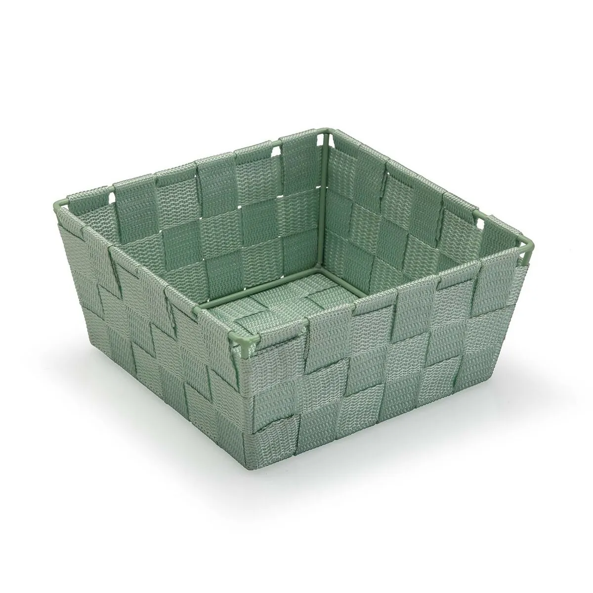 Cestino Versa Verde Media Tessile 19 x 9 x 19 cm