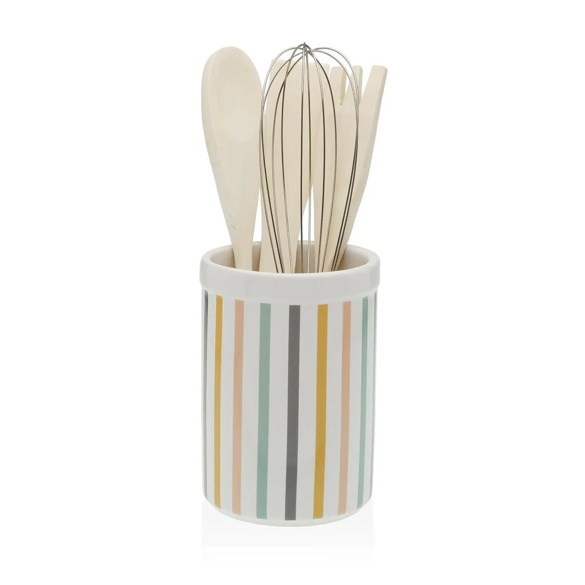 Contenitore per Utensili da Cucina Versa Jasper Ceramica 10 x 15 x 10 cm