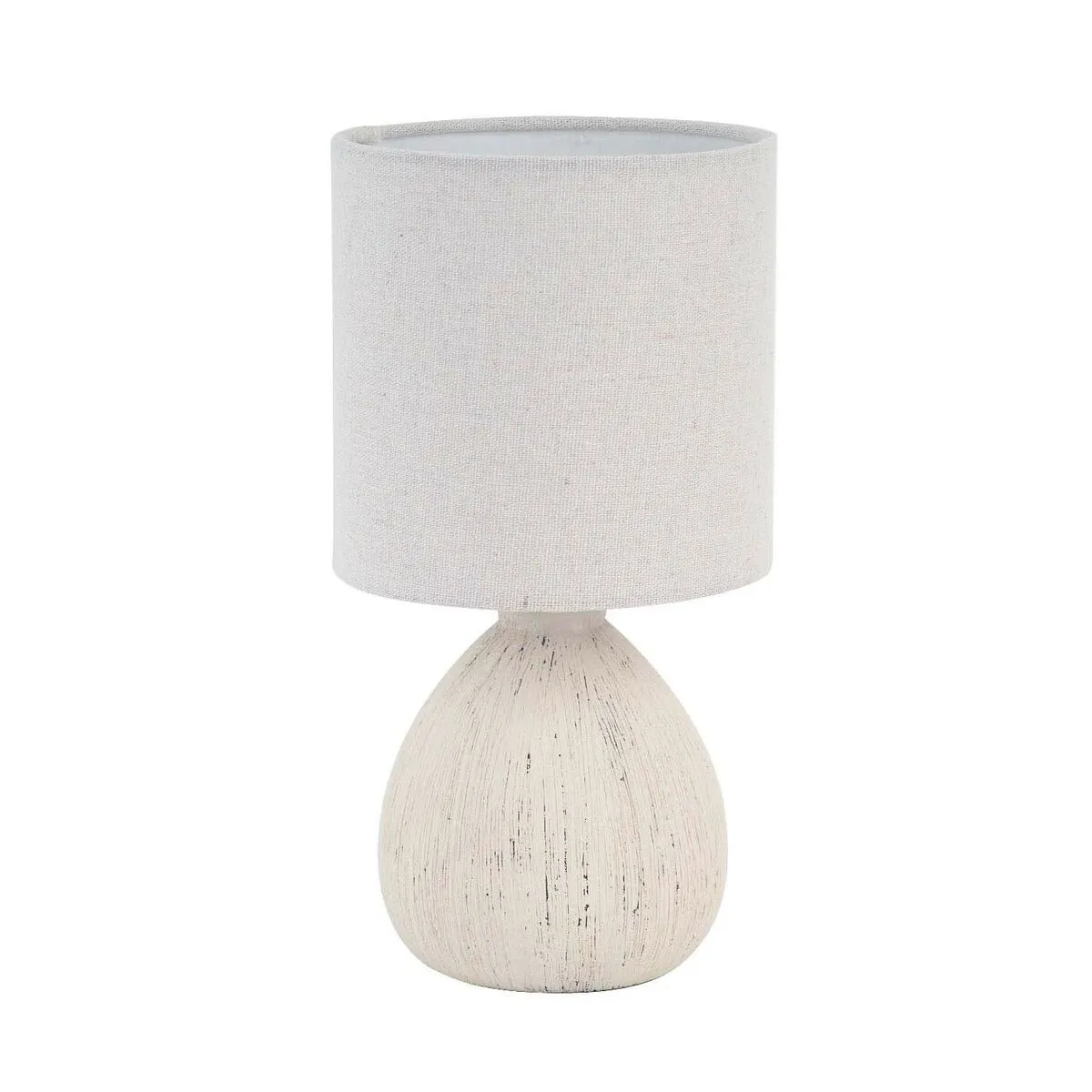 Lampada da tavolo Versa Bianco Ceramica 14 x 28 x 14 cm